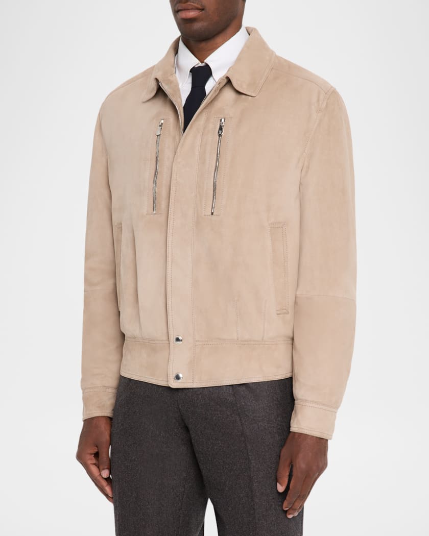 【VIP価格】BRUNELLO CUCINELLI Suede Jacket Brunello Cucinelli Suede Jacket | Brown | FARFETCH
