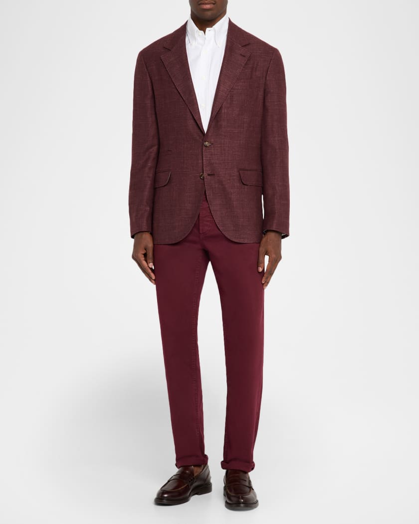 Brunello Cucinelli Men's Wool-Blend Traditional Sport Coat