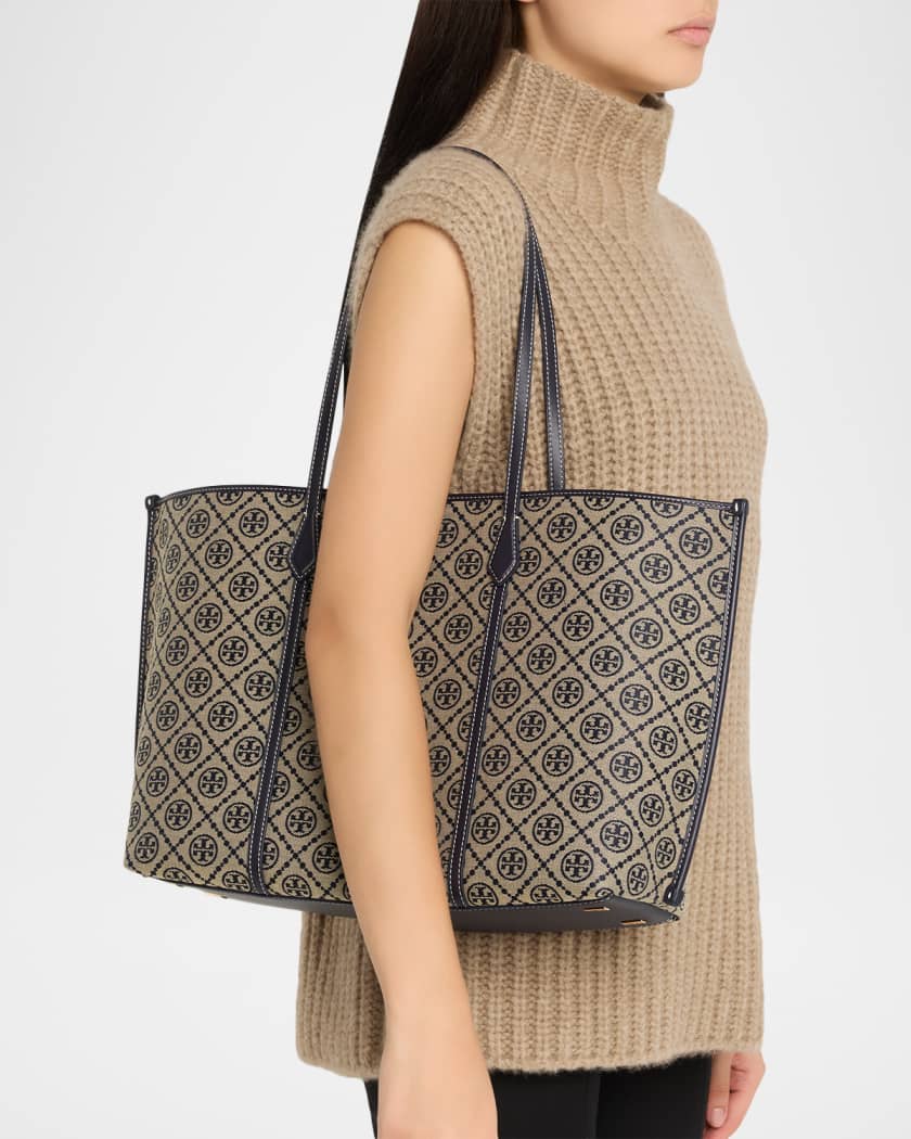 Perry Leather Triple Compartment Tote