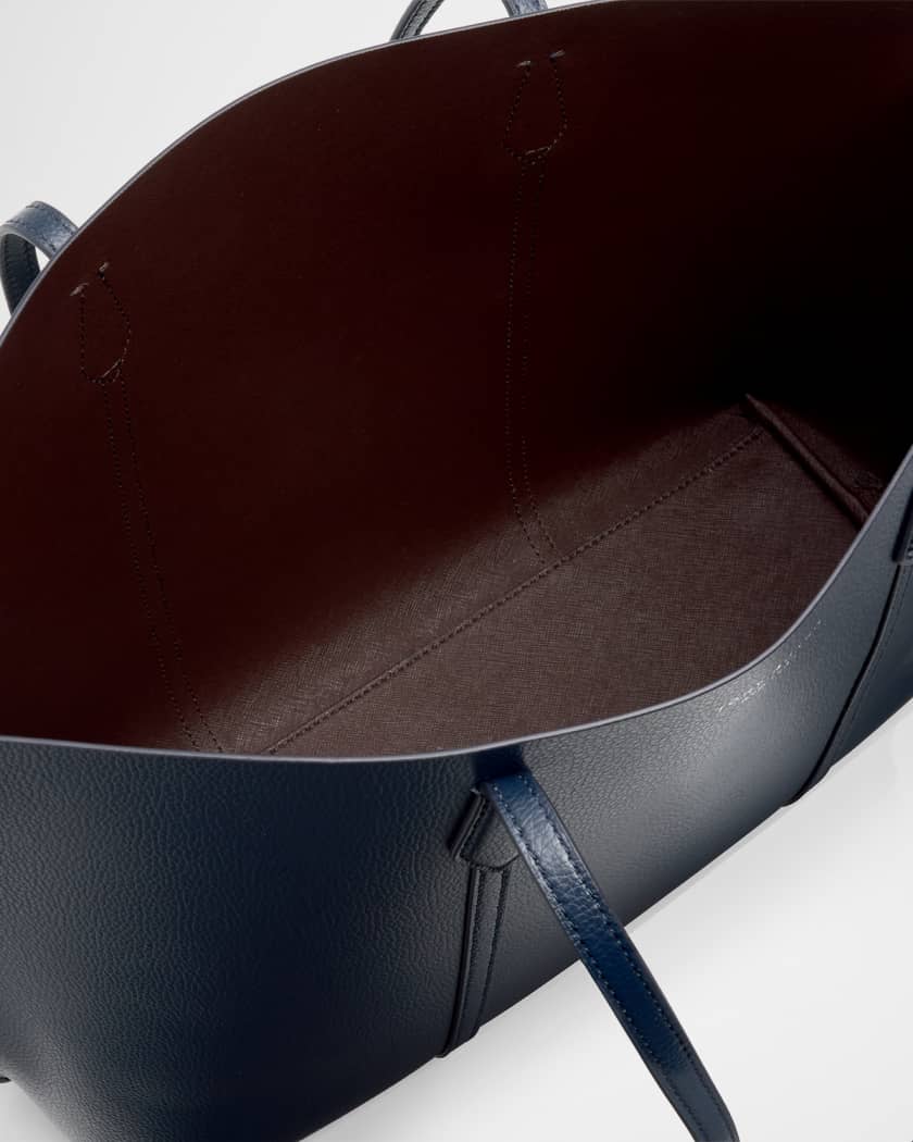 Perry Leather Triple Compartment Tote