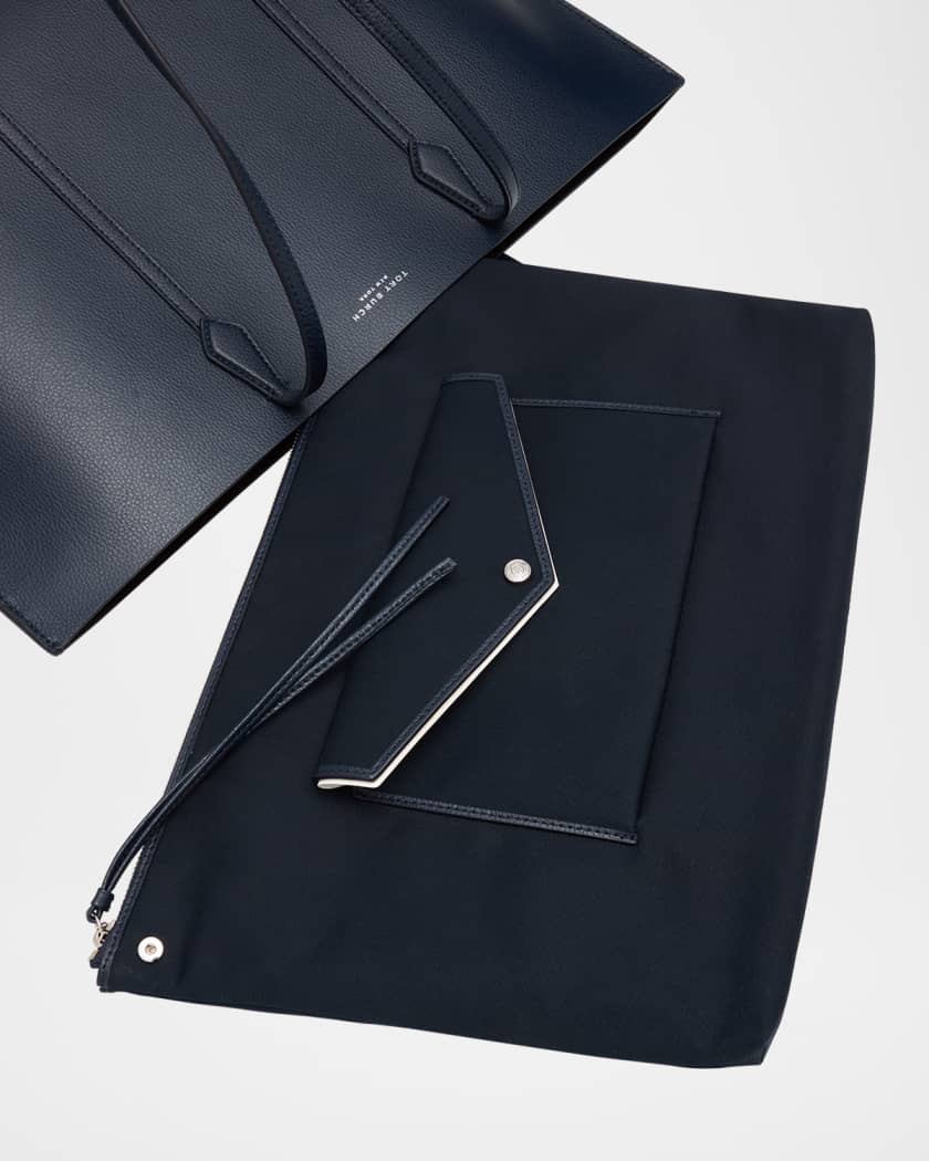 Perry Leather Triple Compartment Tote