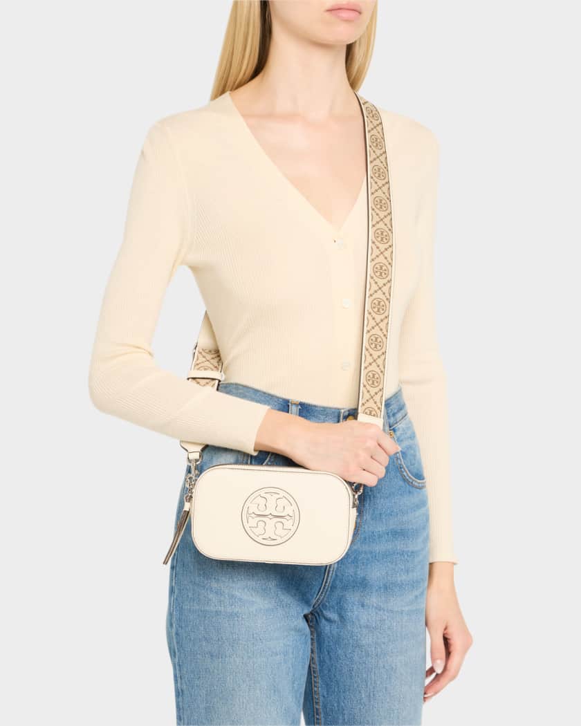 Miller Mini Zip Leather Crossbody Bag 