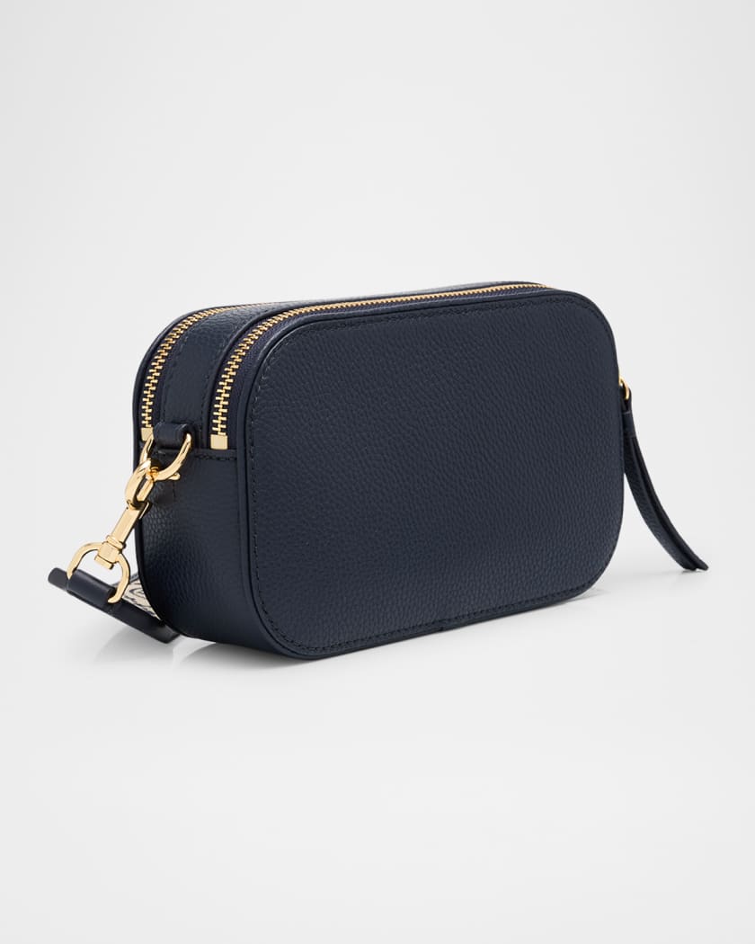 Miller Mini Zip Leather Crossbody Bag 