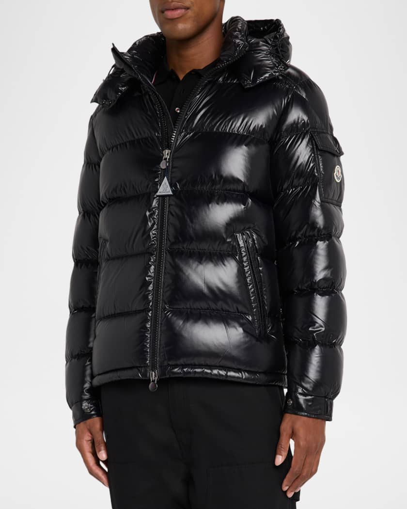 Men's Maya Hooded Short Down Puffer Jacket