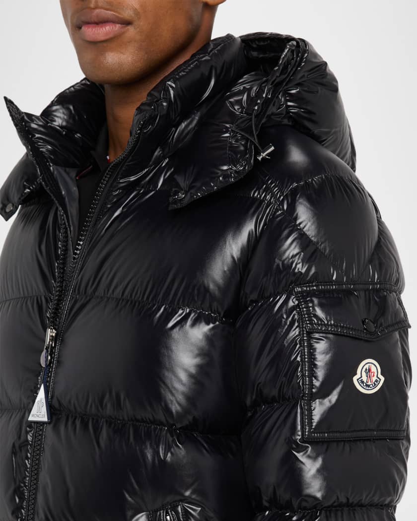 Men's Maya Hooded Short Down Puffer Jacket