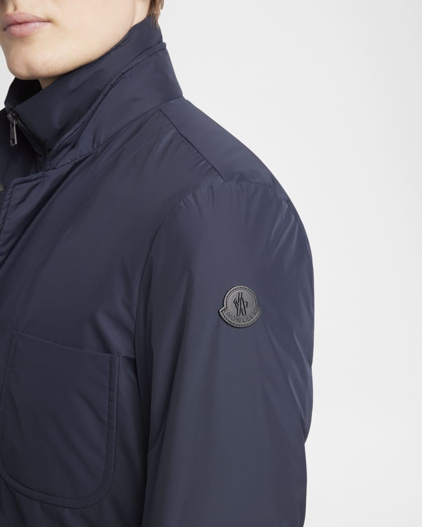 Moncler Men's Edit Navy Brieuc Jacket | Neiman Marcus