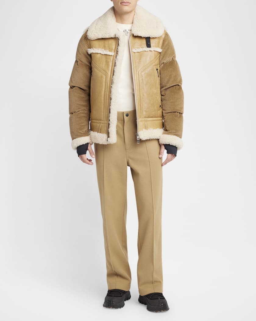 Men's Argens Shearling Bomber Jacket