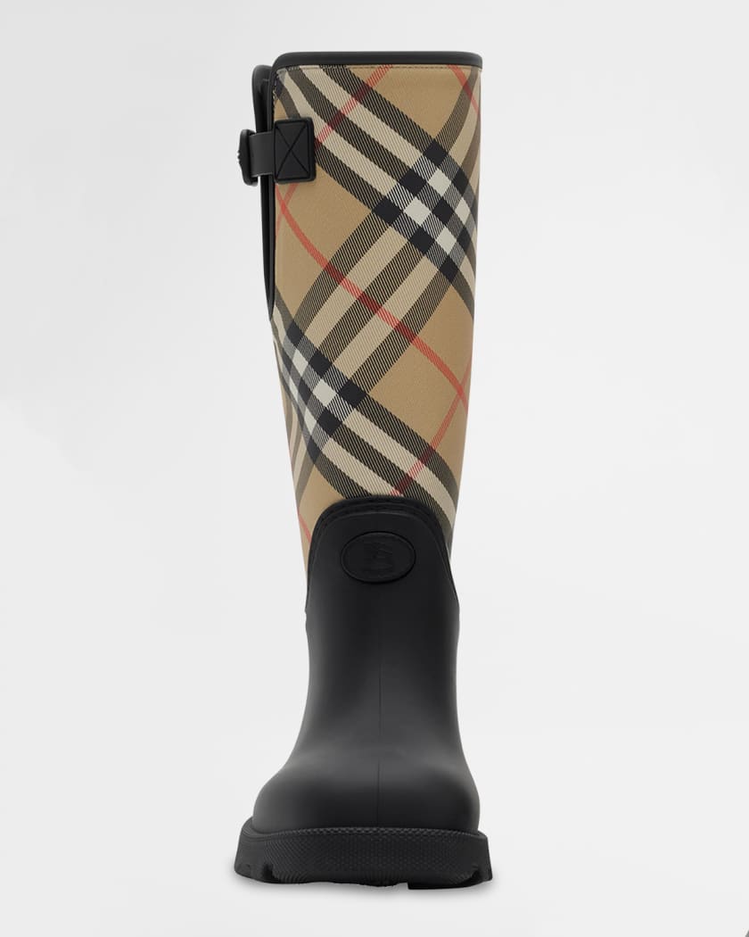 Marsha Stamp High Synthetic Rubber Rain Boots