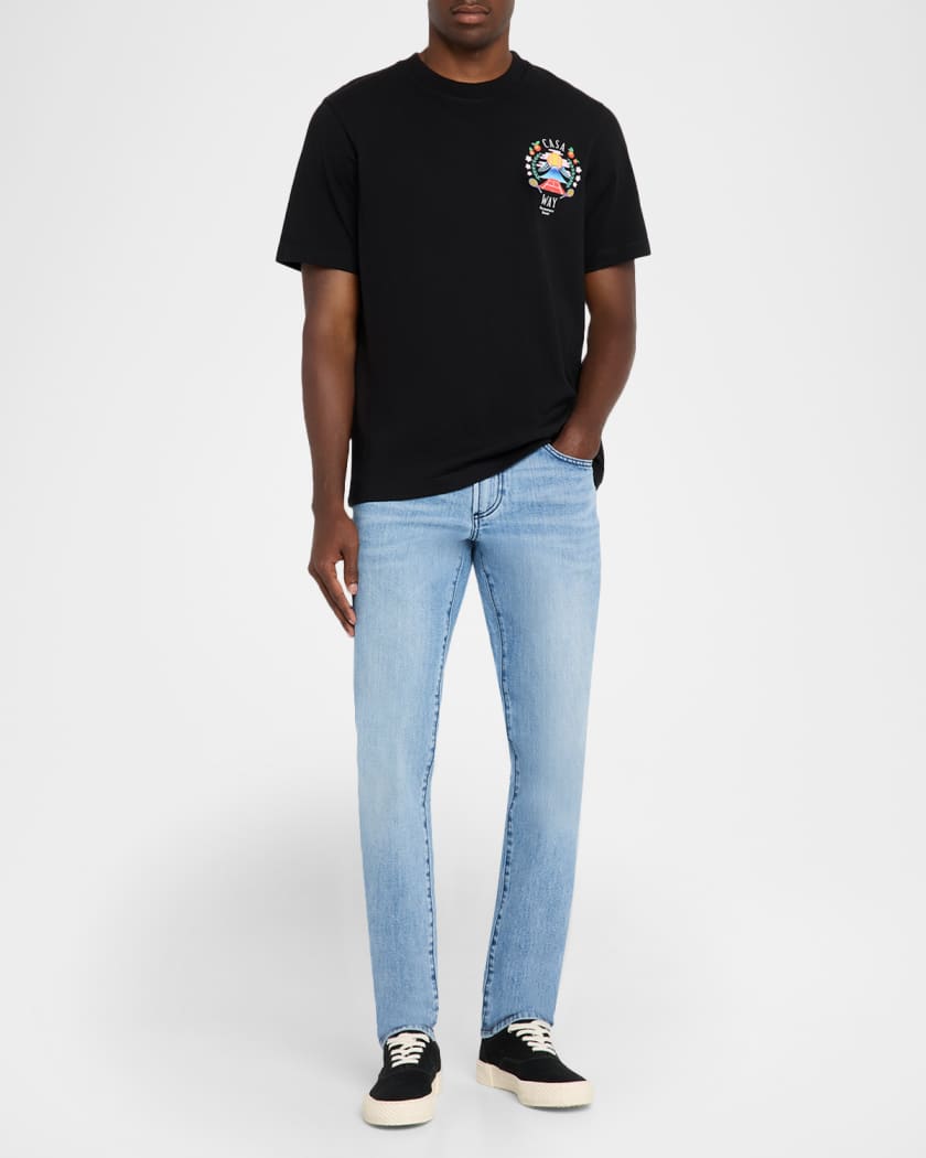 CASABLANCA Men's Casa Way Mountain Graphic T-Shirt | Neiman