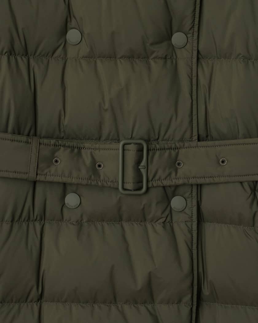 Kent Belted Padded Trench Coat