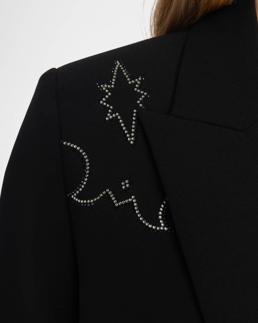 ジャケット ZADIG&VOLTAIRE VIVA STRASS WESTERN BLAZER Zadig & Voltaire Viva Strass Western Blazer | Neiman Marcus
