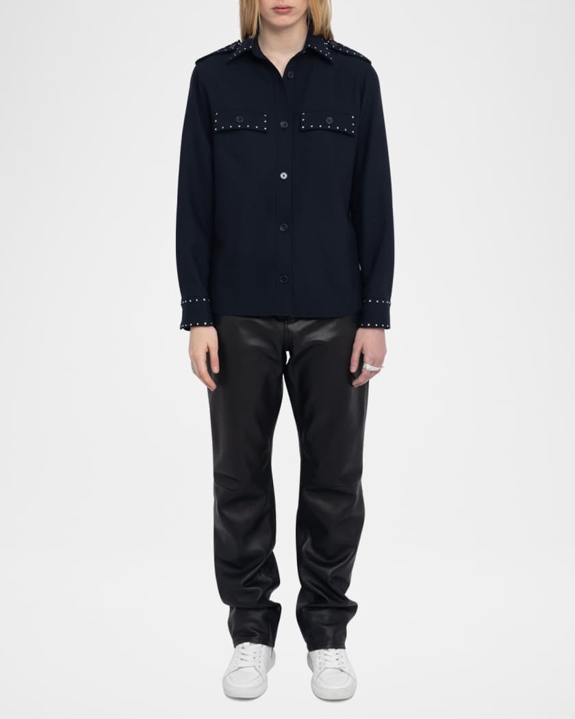 Taskam Tailored Strass Overshirt 