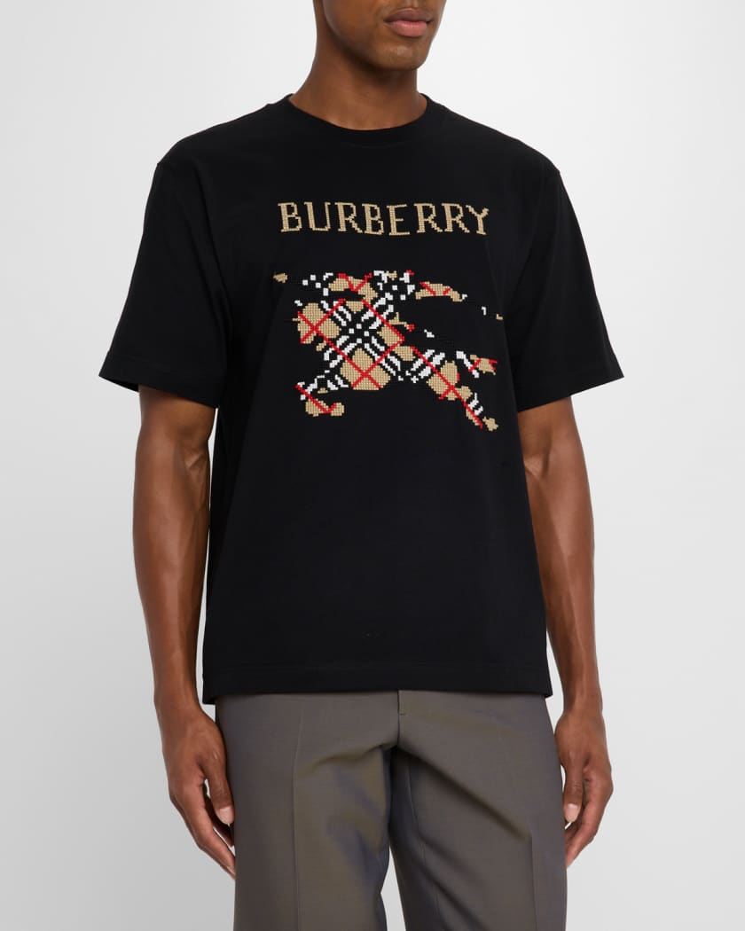 Men's Cotton Cross Stitch EKD​ Graphic T-Shirt