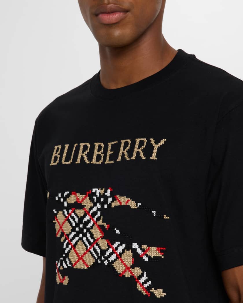 Men's Cotton Cross Stitch EKD​ Graphic T-Shirt