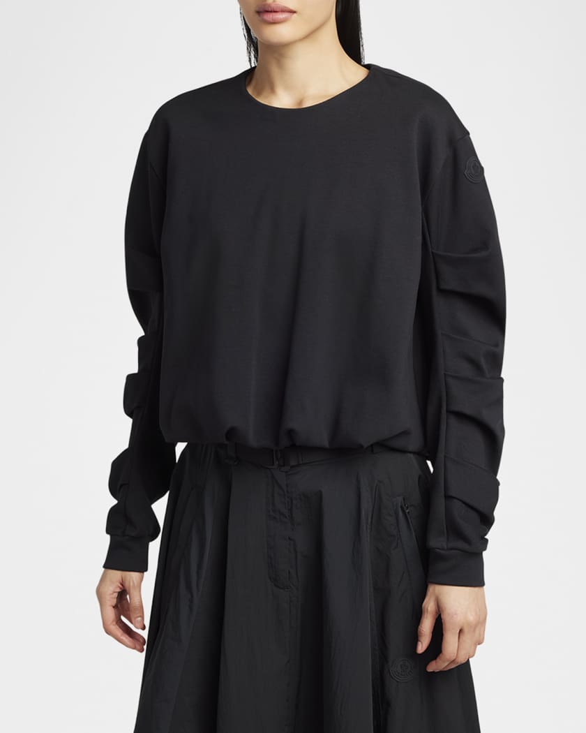 Moncler Blouson Sweatshirt | Neiman Marcus