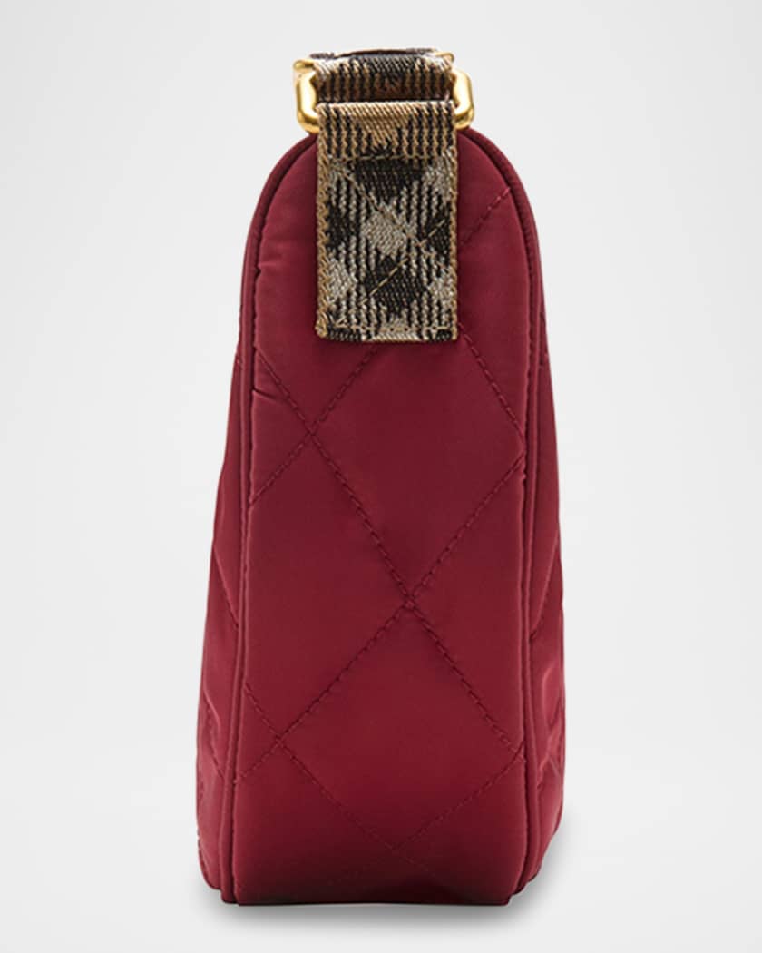 Horseshoe Quilted Crossbody Bag 