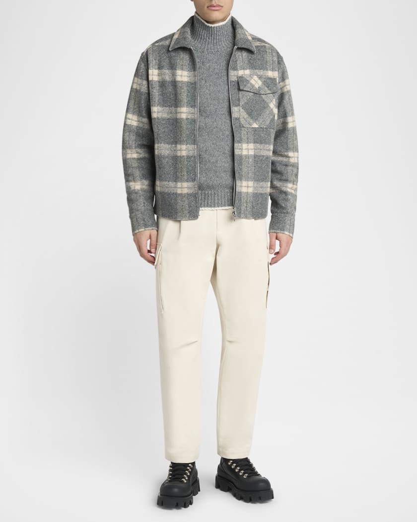 【送料&関税込】Moncler Trousers Moncler high-waist Tapered Cargo Trousers | Green | FARFETCH