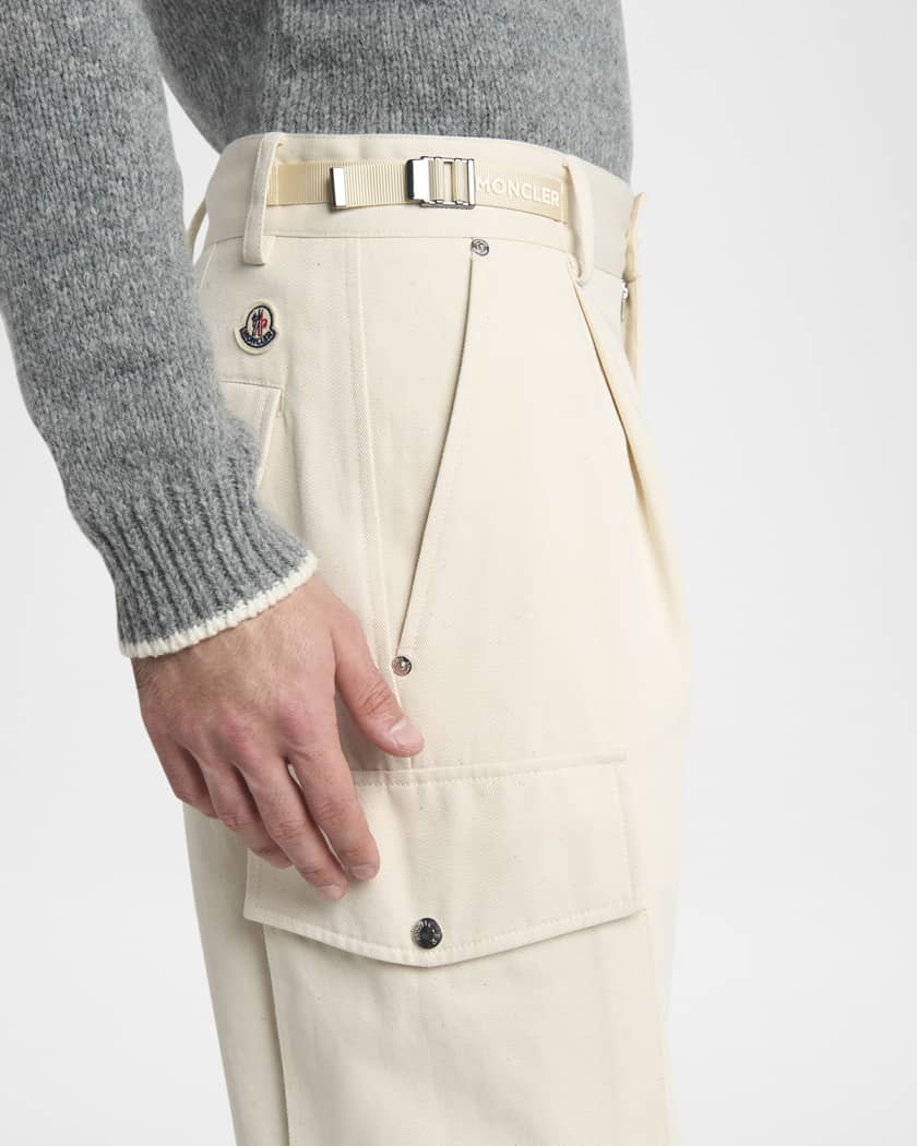 関税込 Moncler Cotton Gabardine Trousers Moncler Stretch-Cotton Gabardine Trousers | Harrods DE