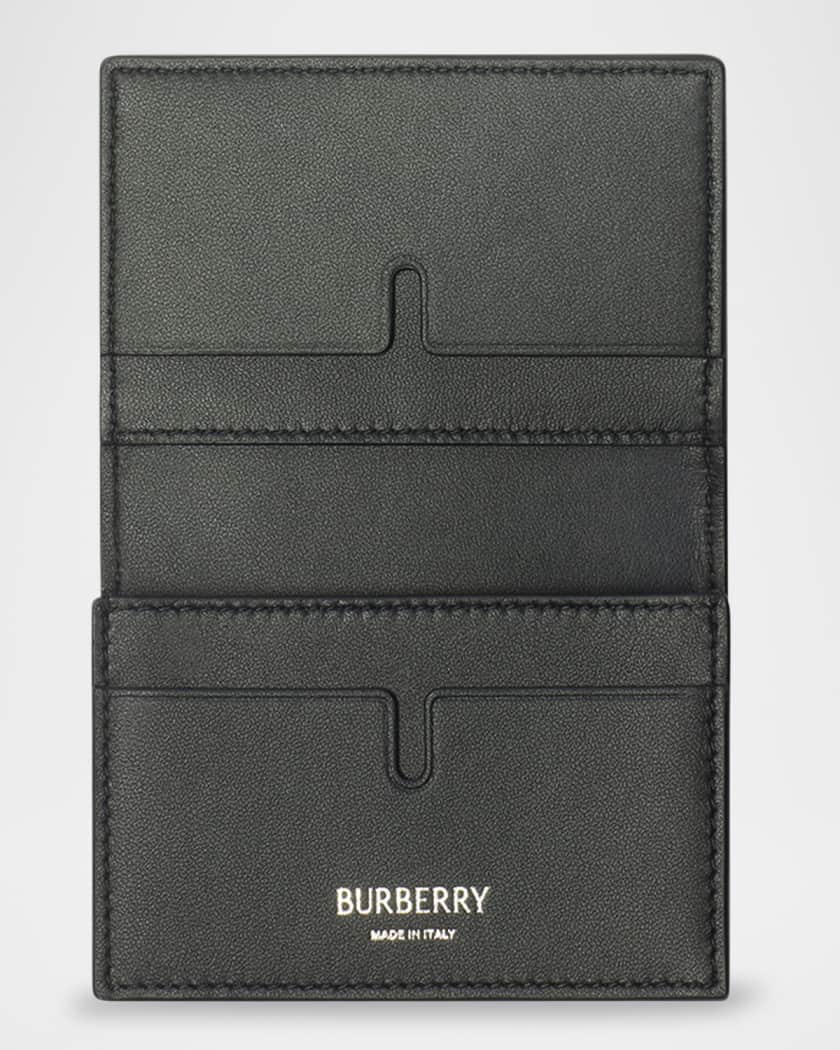 Men's Flint Jacquard Check Card Holder