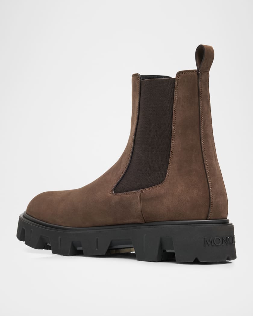 Men's Peak City Nubuck Lug-Sole Chelsea Boots
