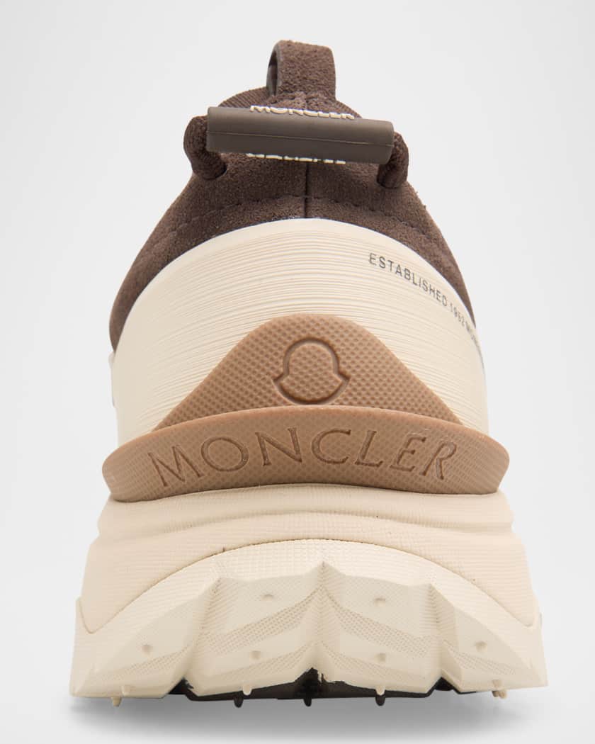 MONCLER TRAILGRIP LITE3 スニーカー Black Trailgrip Lite3 Nubuck & Suede Sneakers - Sneakers for