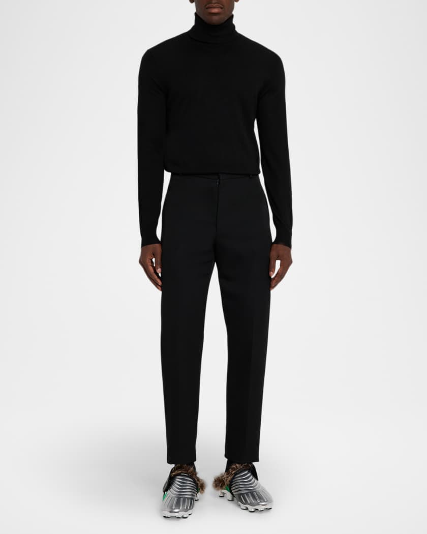 Men's Half Time Faux Fur-Lined Mules