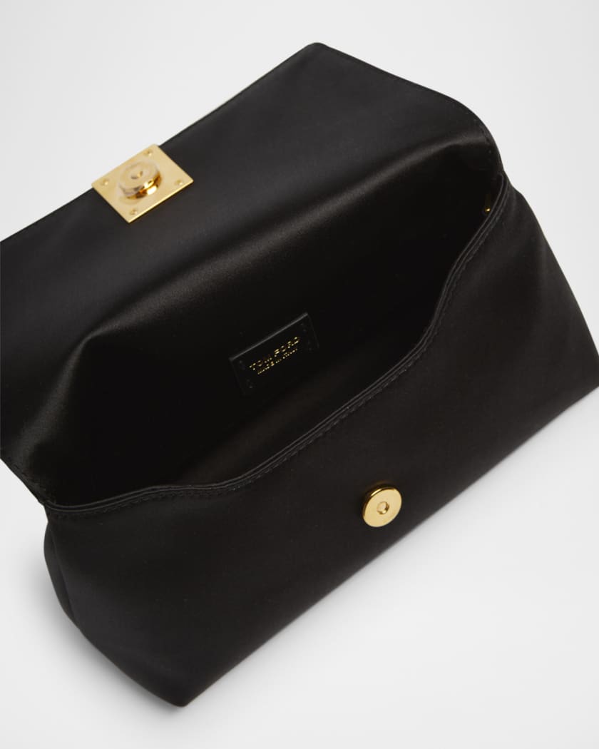 Nobile Mini Shoulder Bag in Satin