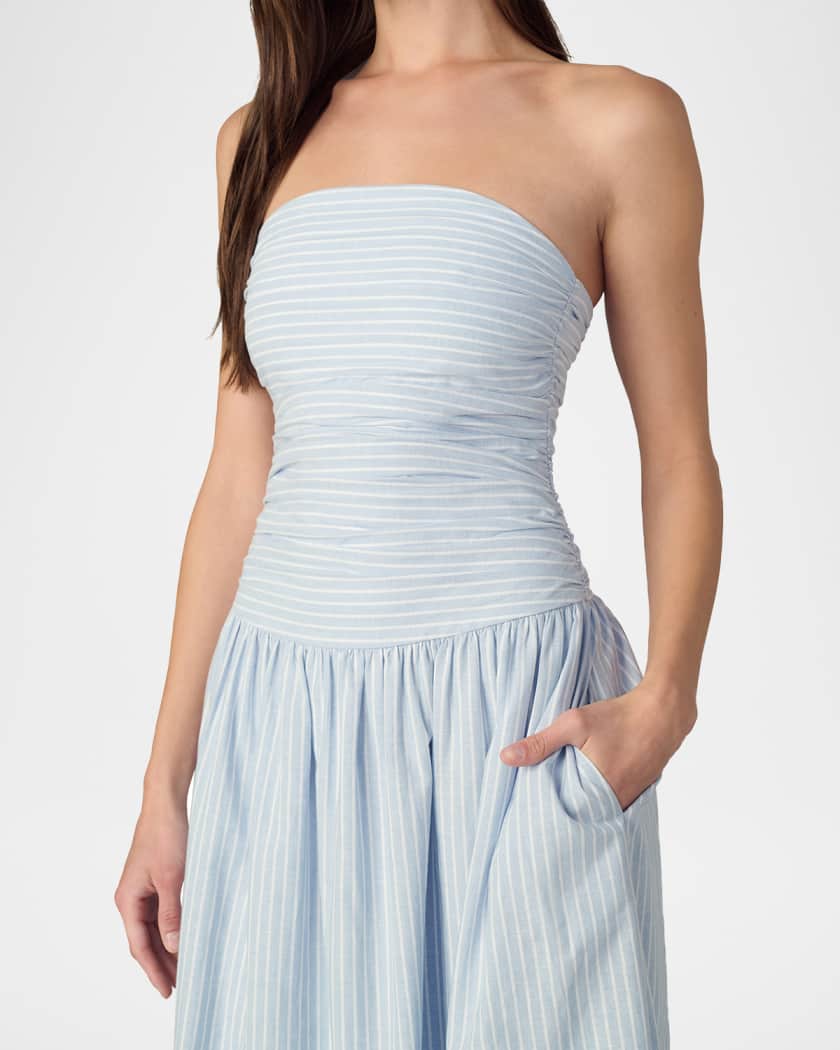Joe's Jeans The Reina Strapless Maxi Dress | Neiman Marcus