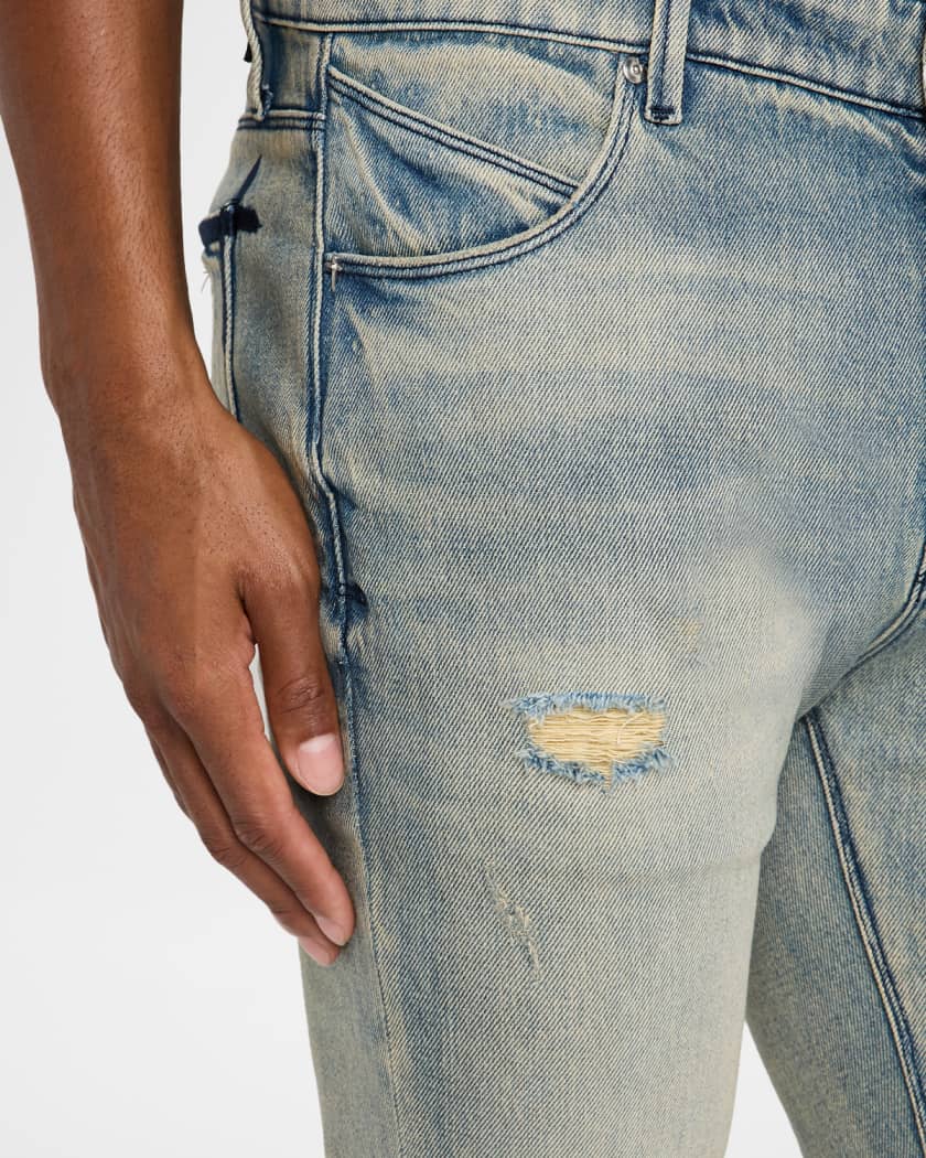 Men's Clayton Vintage Wash Skinny Jeans