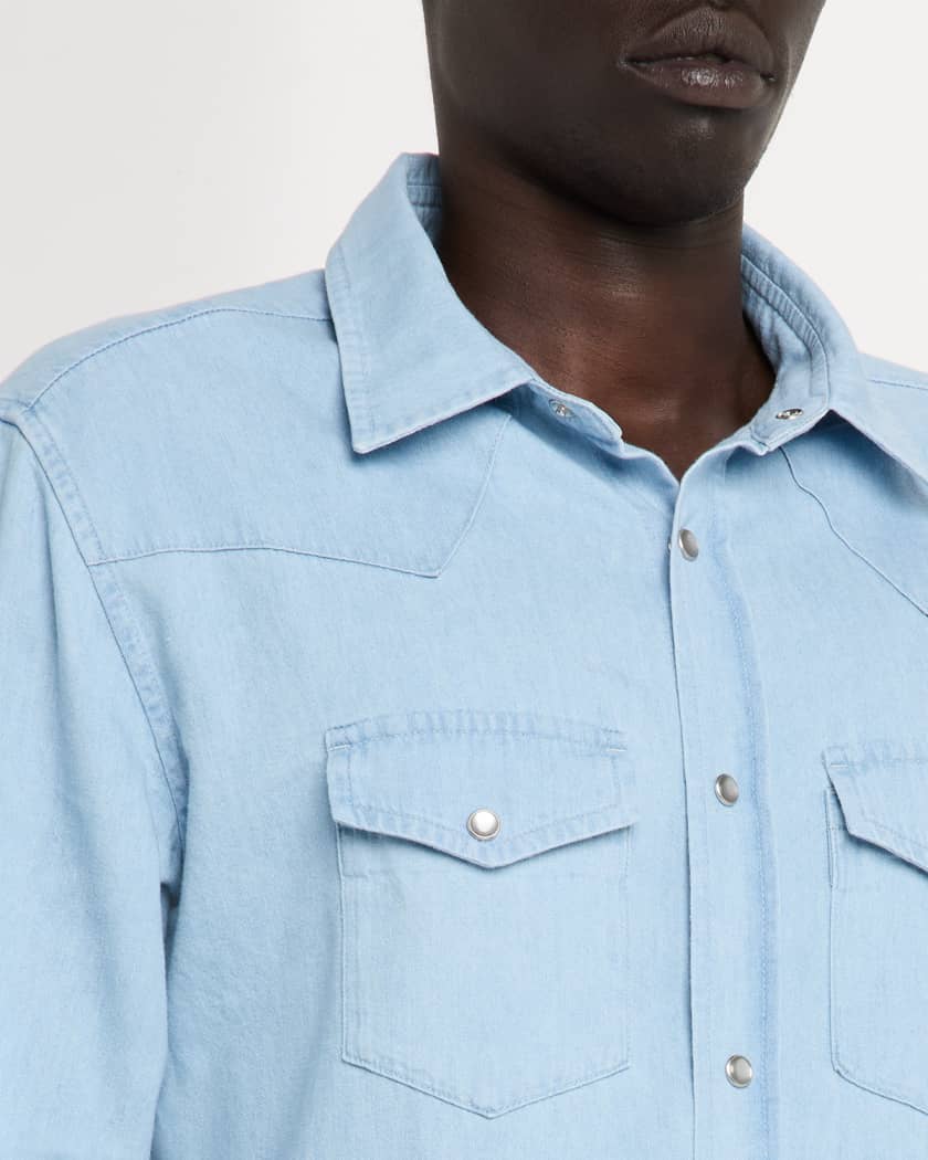 【関税込み】tom ford Button-down shirt SILK COTTON BLEND BUTTON DOWN | Tom Ford Fashion