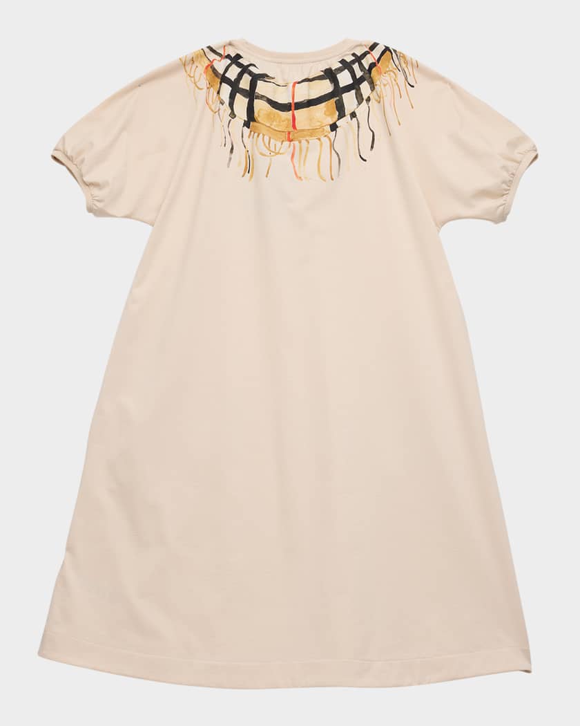 Girl's Gladys Cotton Jersey Dress, Size 3-14