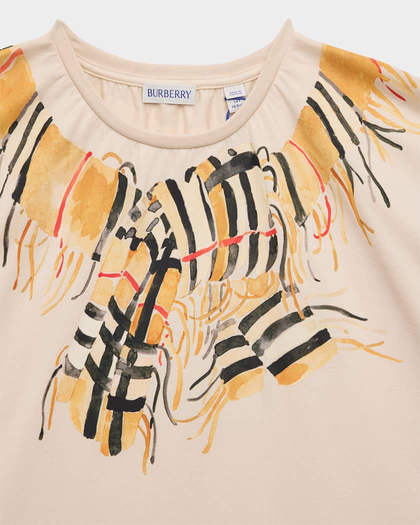 Girl's Gladys Cotton Jersey Dress, Size 3-14