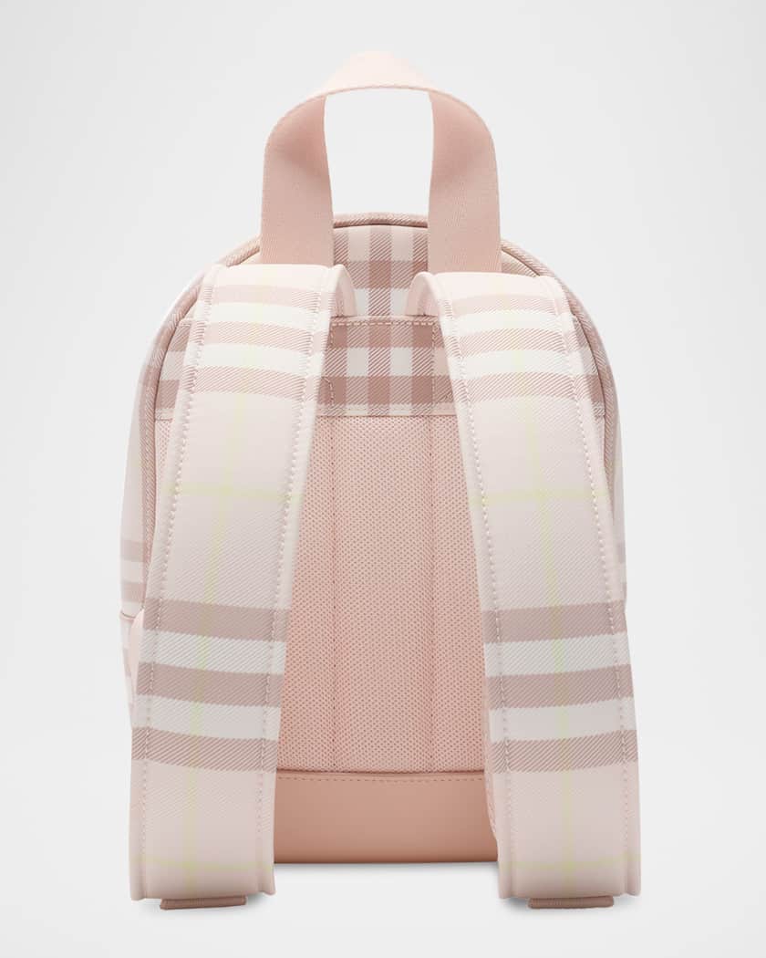 Kid's Huey Small Check Backpack