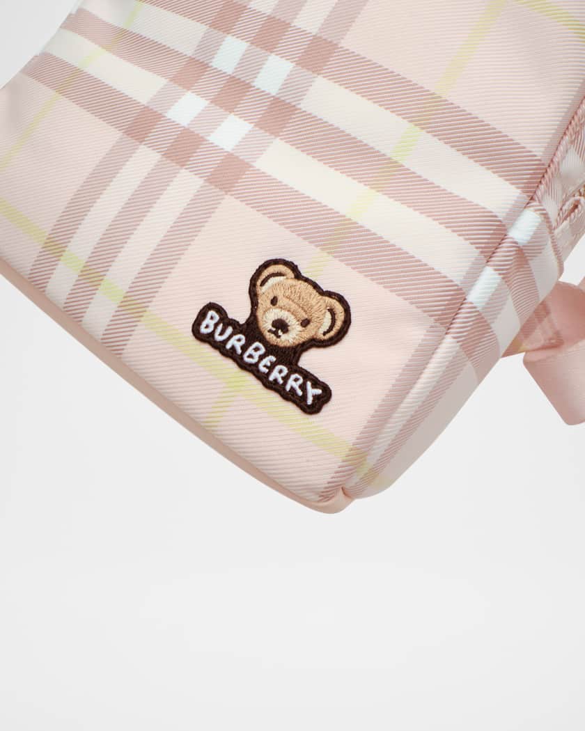 Kid's Huey Small Check Backpack