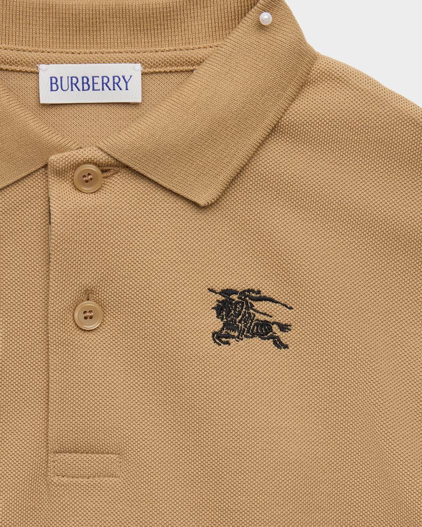 Burberry Boy's Johane EKD Polo Shirt, Size 4-14 | Neiman Marcus