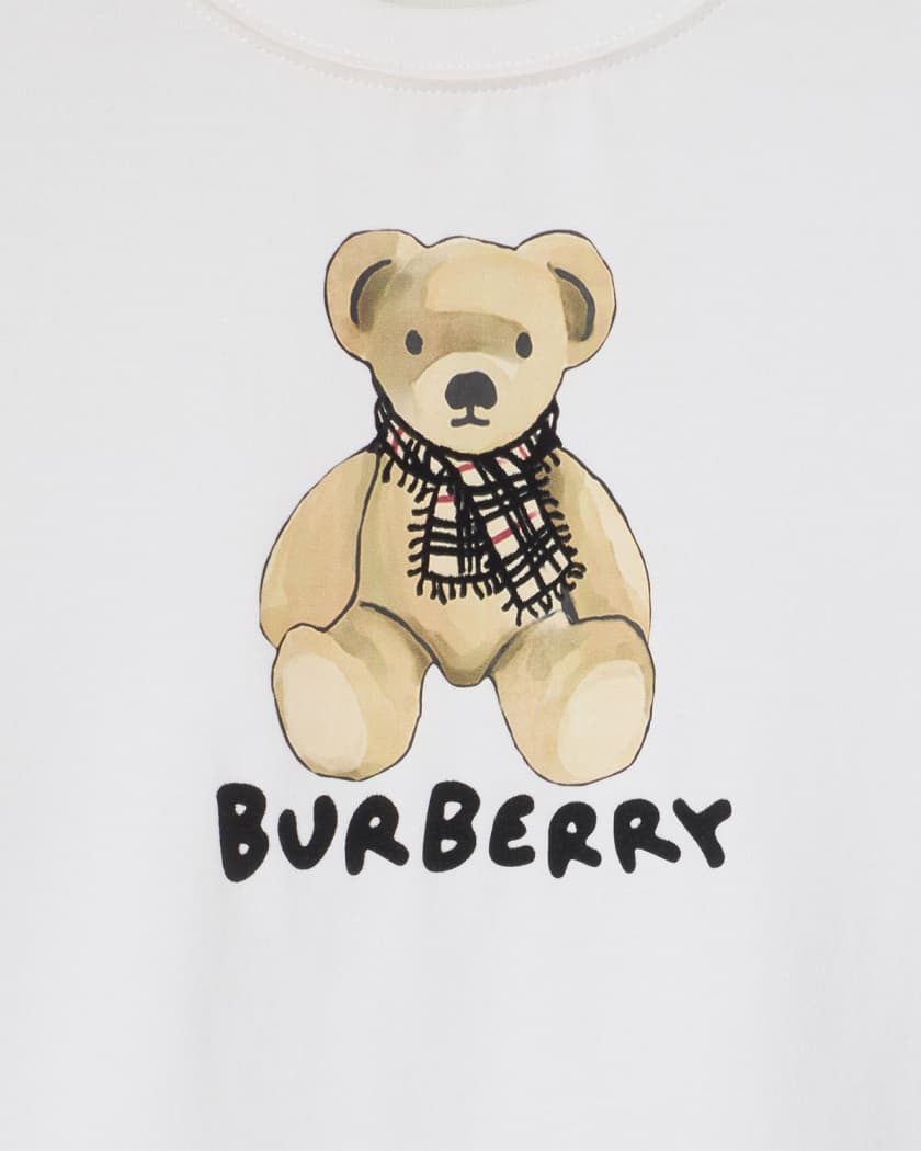 特価 Thomas Cedar Boy's Burberry Bear Size T-Shirt, Graphic-Print 小物