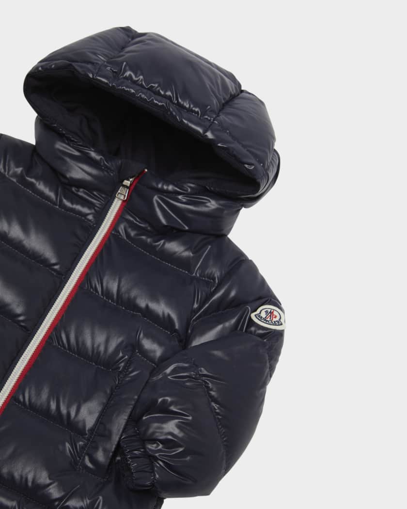 Boy's Aubert Hooded Down Jacket, Size 6M-3