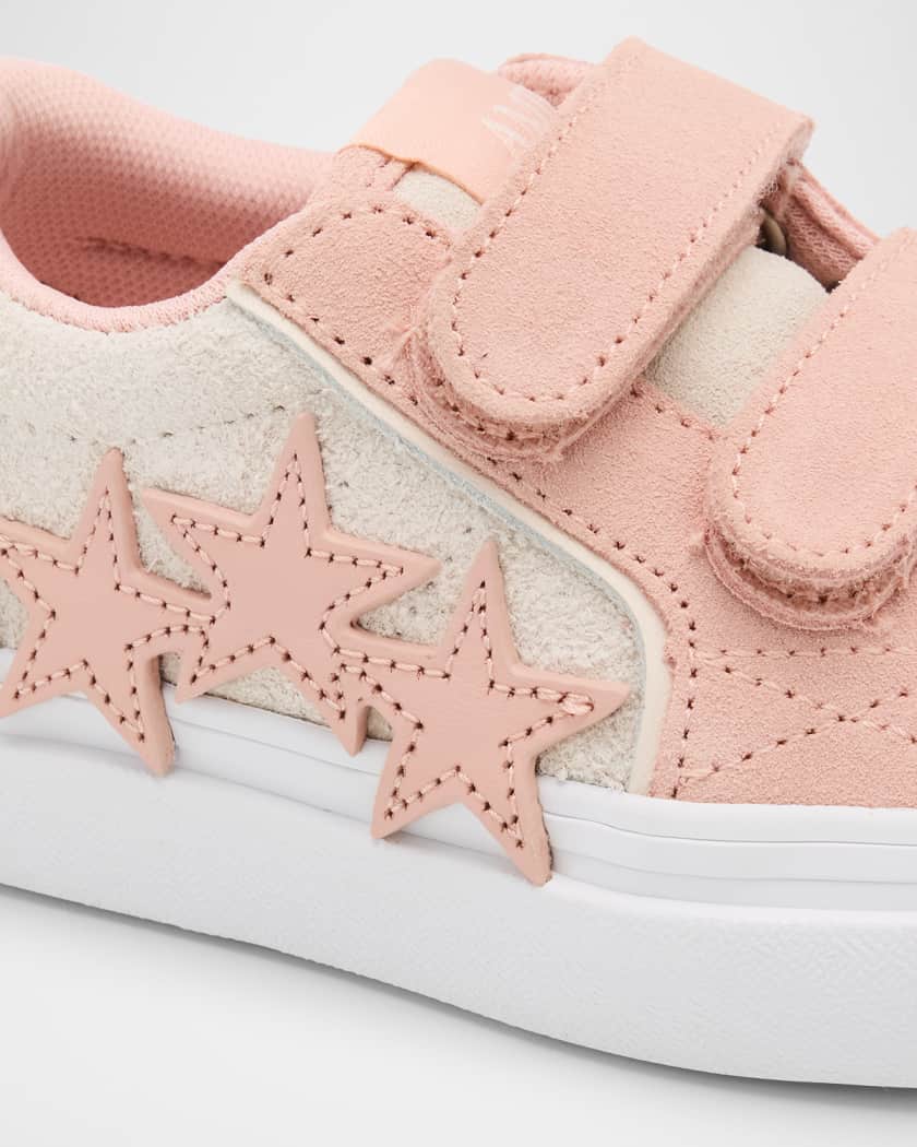 Kid's Sunset Skate Low-Top Leather Sneakers, Toddler/Kids