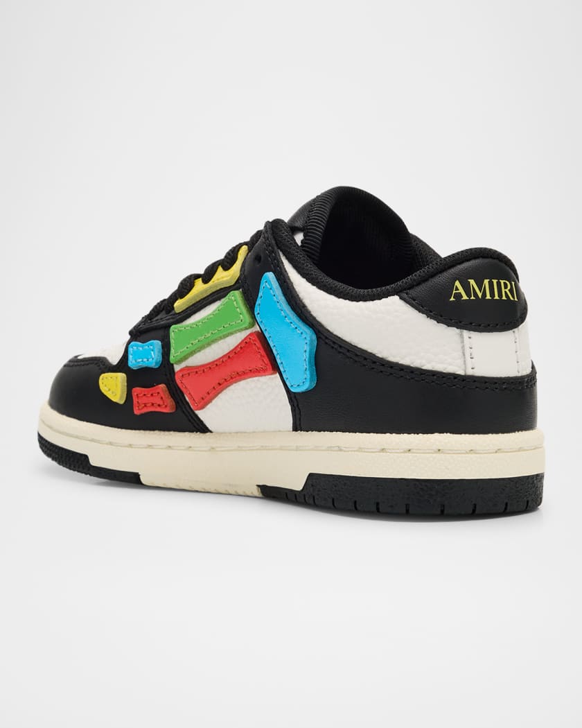 Kid's Skel Top Low-Top Leather Sneakers, Toddler