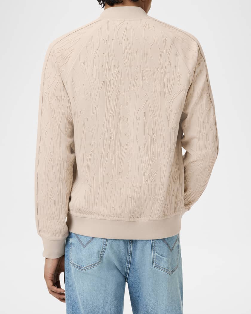 Men's Evie Tonal Embroidered Bomber Jacket