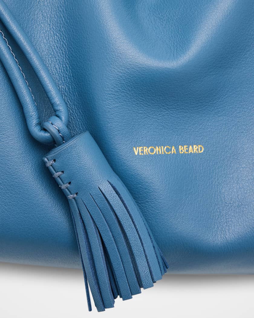 Stash Ruched Leather Shoulder Bag
