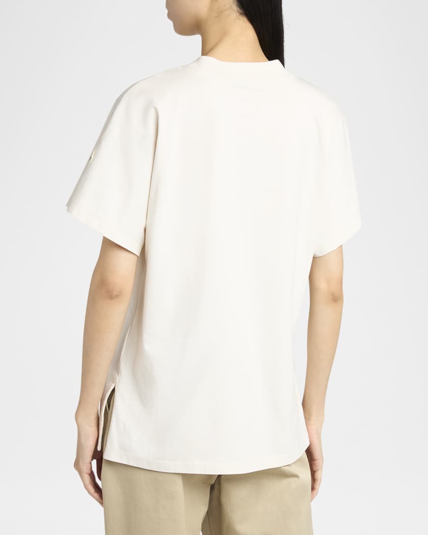 Tシャツ・カットソー MONCLER Short-sleeved t-shirts Moncler Short-Sleeve Logo T-Shirt | Neiman Marcus