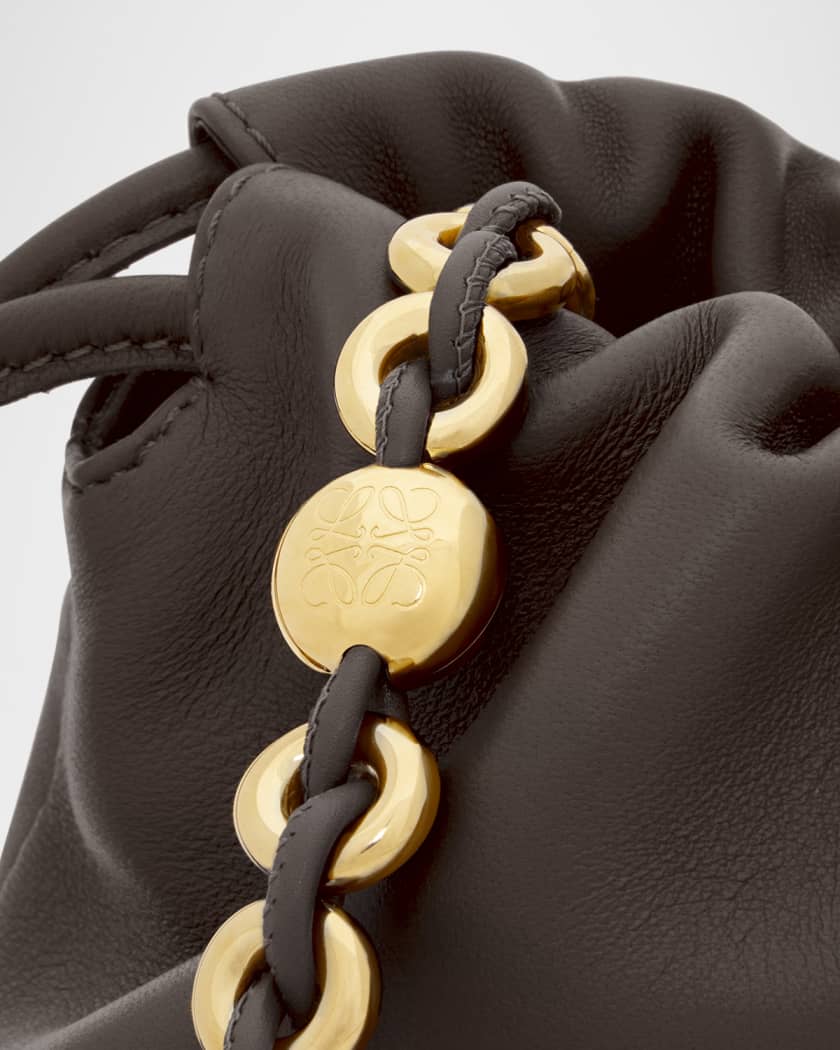 Flamenco Shoulder Bag in Smooth Leather