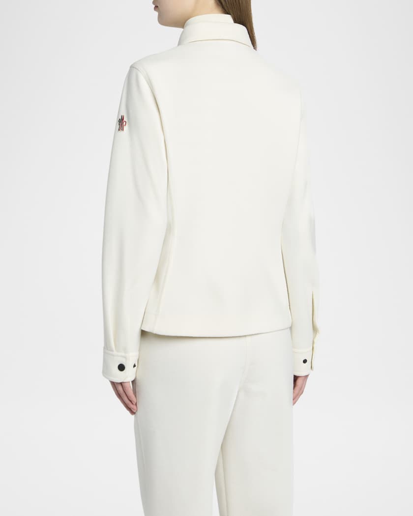 Interlock Knit Top Jacket