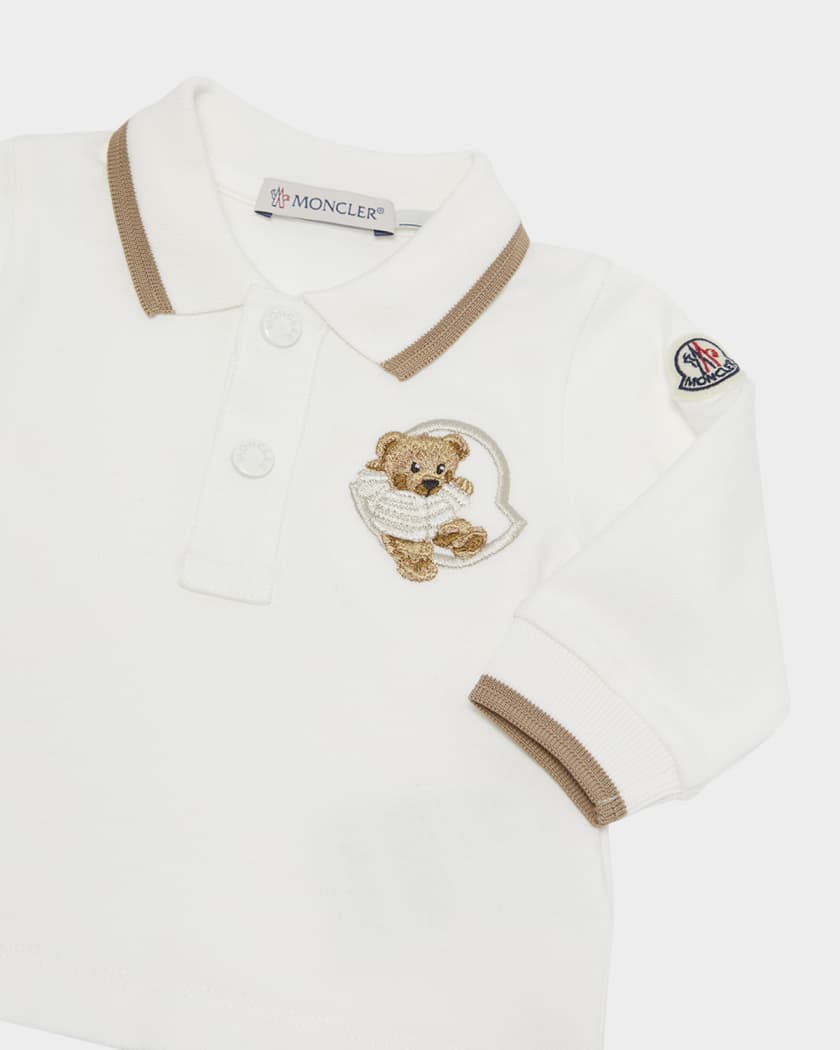 トップス MONCLER  POLO RalphLauren set  kids Moncler Boy's Short-Sleeve Polo Shirt and Shorts Set, Size