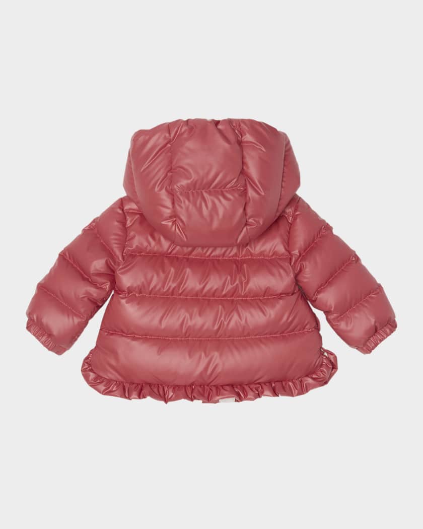 Girl's Tazui Ruffled Down Jacket, Size 6M-3