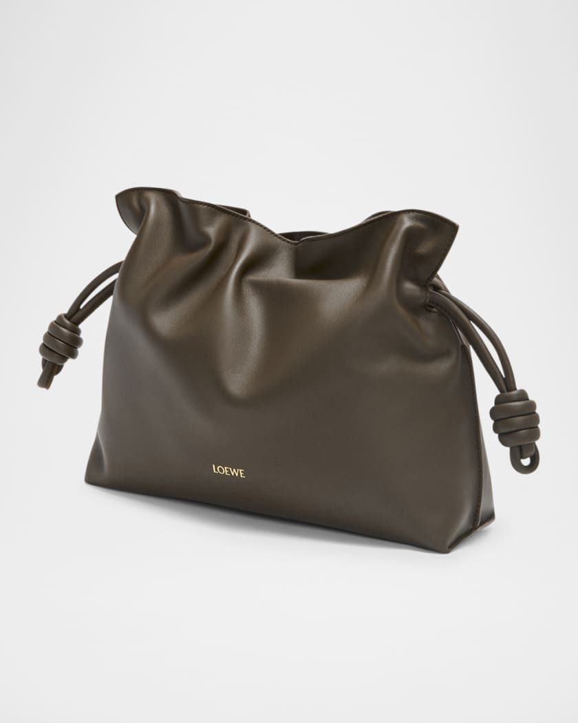 Flamenco Medium Clutch Bag in Nappa Leather