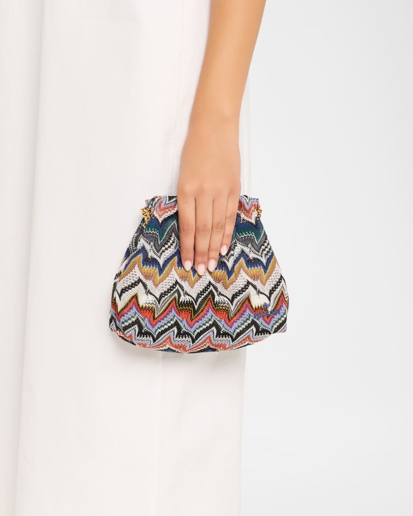 バッグ MISSONI　新品 Zigzag clutch in multicoloured - Missoni | Mytheresa