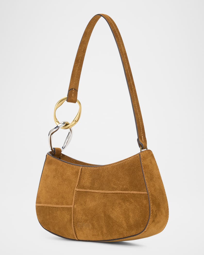 Ollie Suede Shoulder Bag 