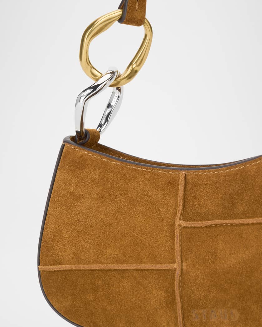 Ollie Suede Shoulder Bag 